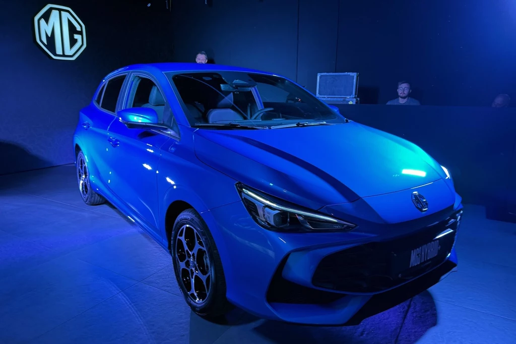 Nowy MG3 Hybrid+ będzie konkurować na polskim rynku m.in. z Toyotą Yaris.