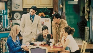 FRIENDS-TV (1994) - COURTENEY COX - LISA KUDROW - JENNIFER ANISTON - MATT LEBLANC - DAVID SCHWIMMER.