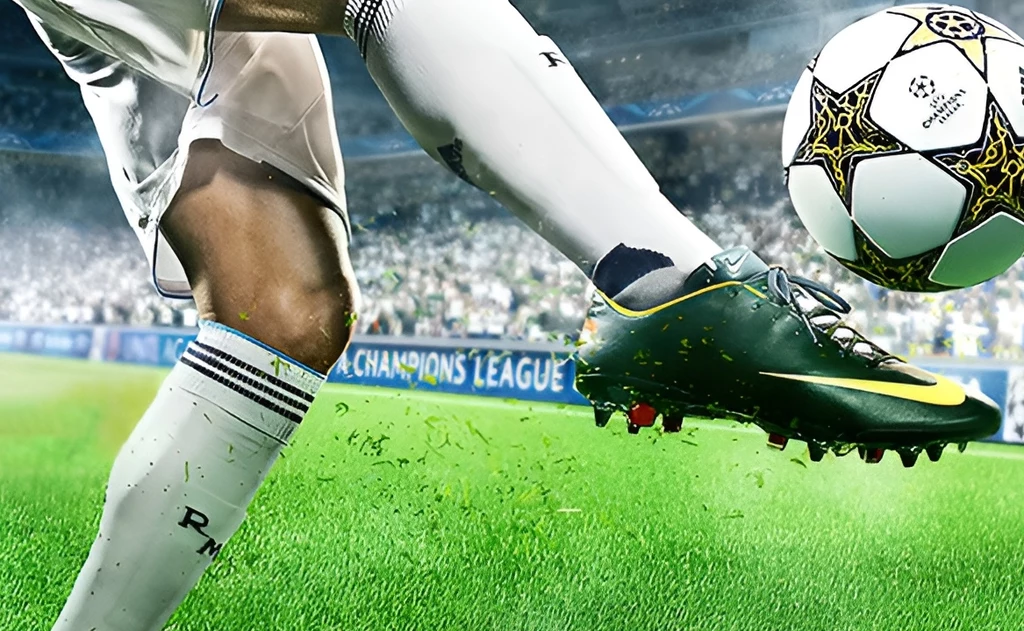 Fragment okładki z gry PES 2013