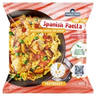 Family Fish Hiszpańska paella z krewetkami mulami i kurczakiem 400 g