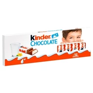 Kinder Chocolate Batonik z mlecznej czekolady z nadzieniem mlecznym 150 g (12 sztuk)