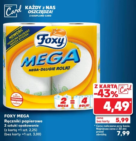 Foxy Mega Ręcznik kuchenny 2 rolki