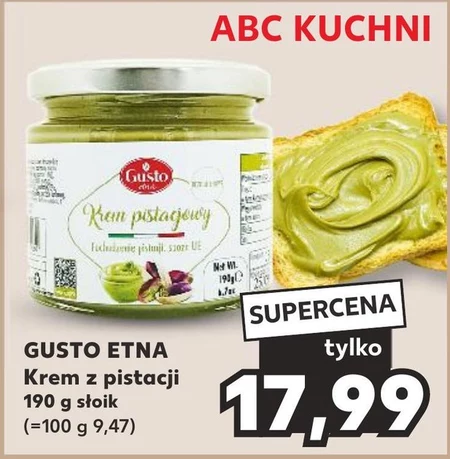 Фісташковий крем Gusto etna