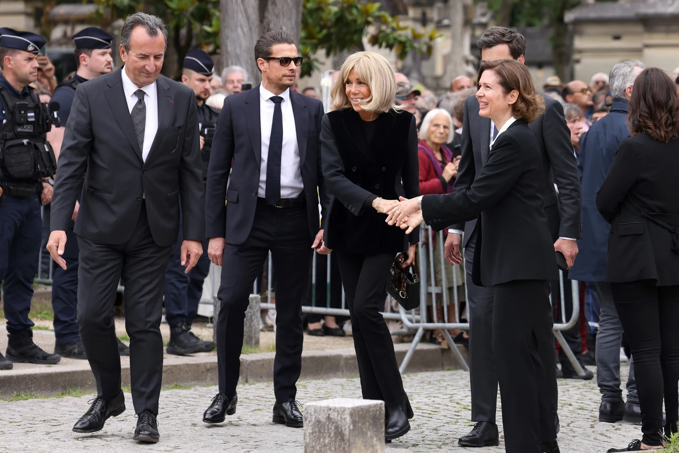 Brigitte Macron, żona prezydenta Francji Emmanuela Macrona