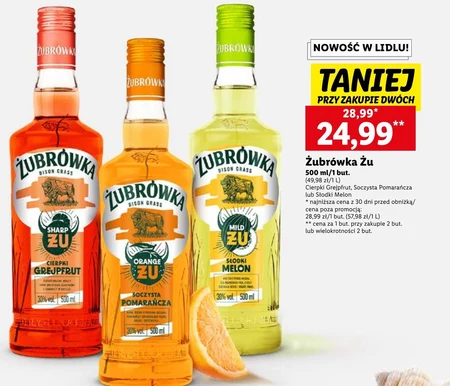 Алкогольні напої Żubrówka