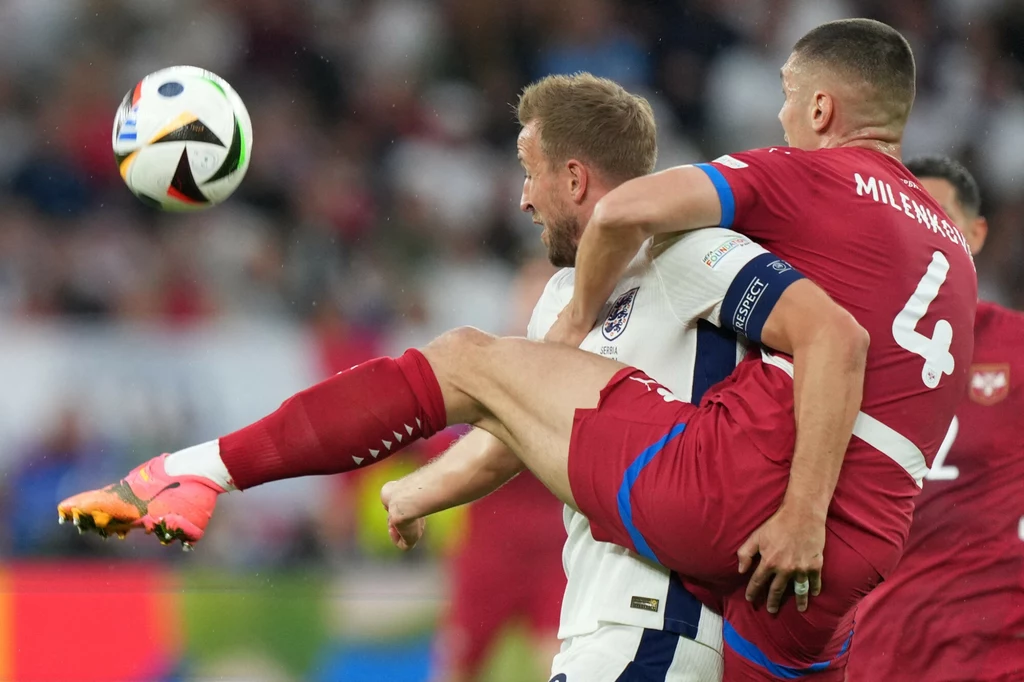 Anglia w meczu z Serbią na Euro 2024 Anglia w meczu z Serbią na Euro 2024