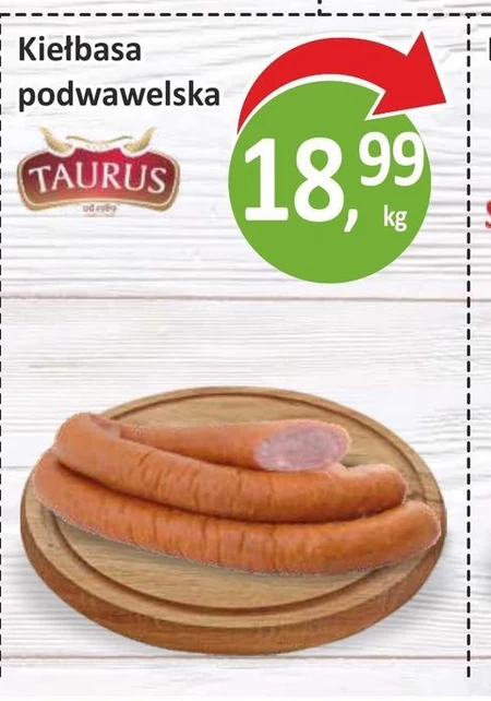 Kiełbasa podwawelska Taurus