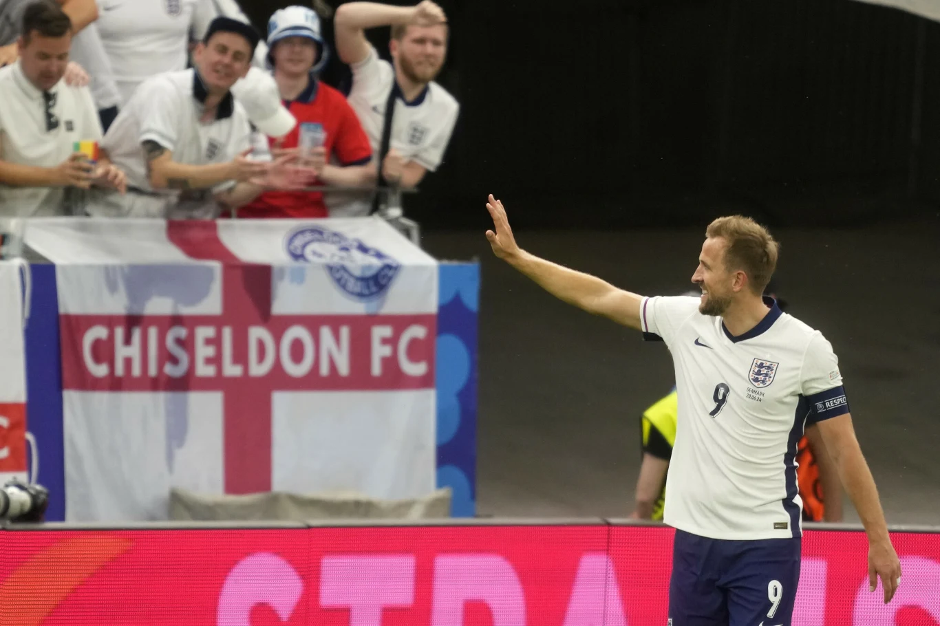 Harry Kane i kibice angielscy