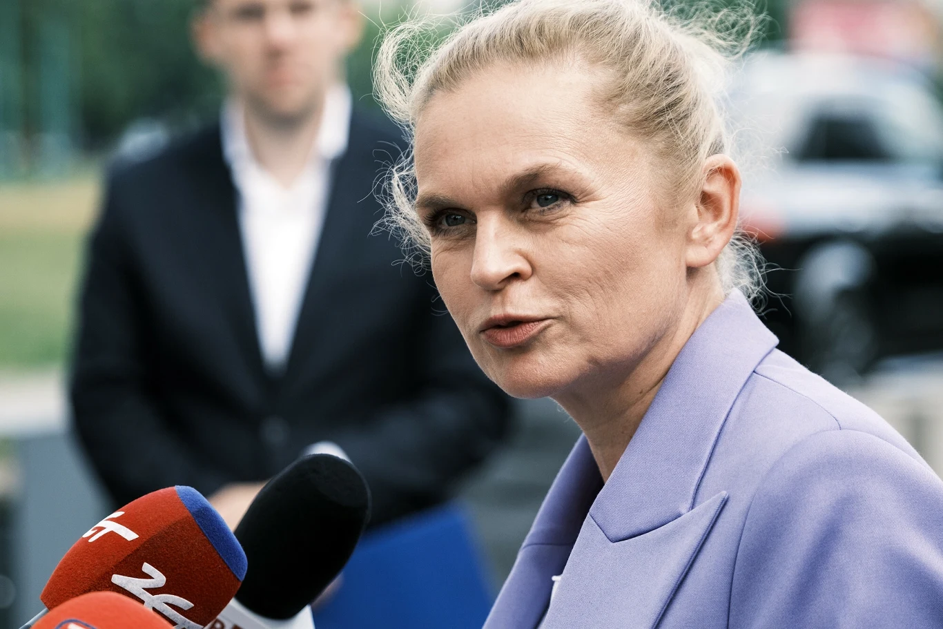 Szefowa MEN Barbara Nowacka o tym, ile ukraińskich dzieci uczy się w polskich szkołach Szefowa MEN Barbara Nowacka o tym, ile ukraińskich dzieci uczy się w polskich szkołach