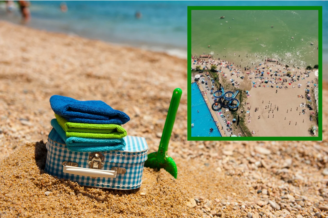 Kąpielisko w Jurkowie nazywane jest namiastką Chorwacji w Małopolsce. 