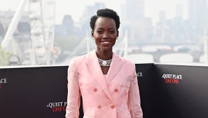 Lupita Nyong'o promuje "Ciche Miejsce 3" w Londynie