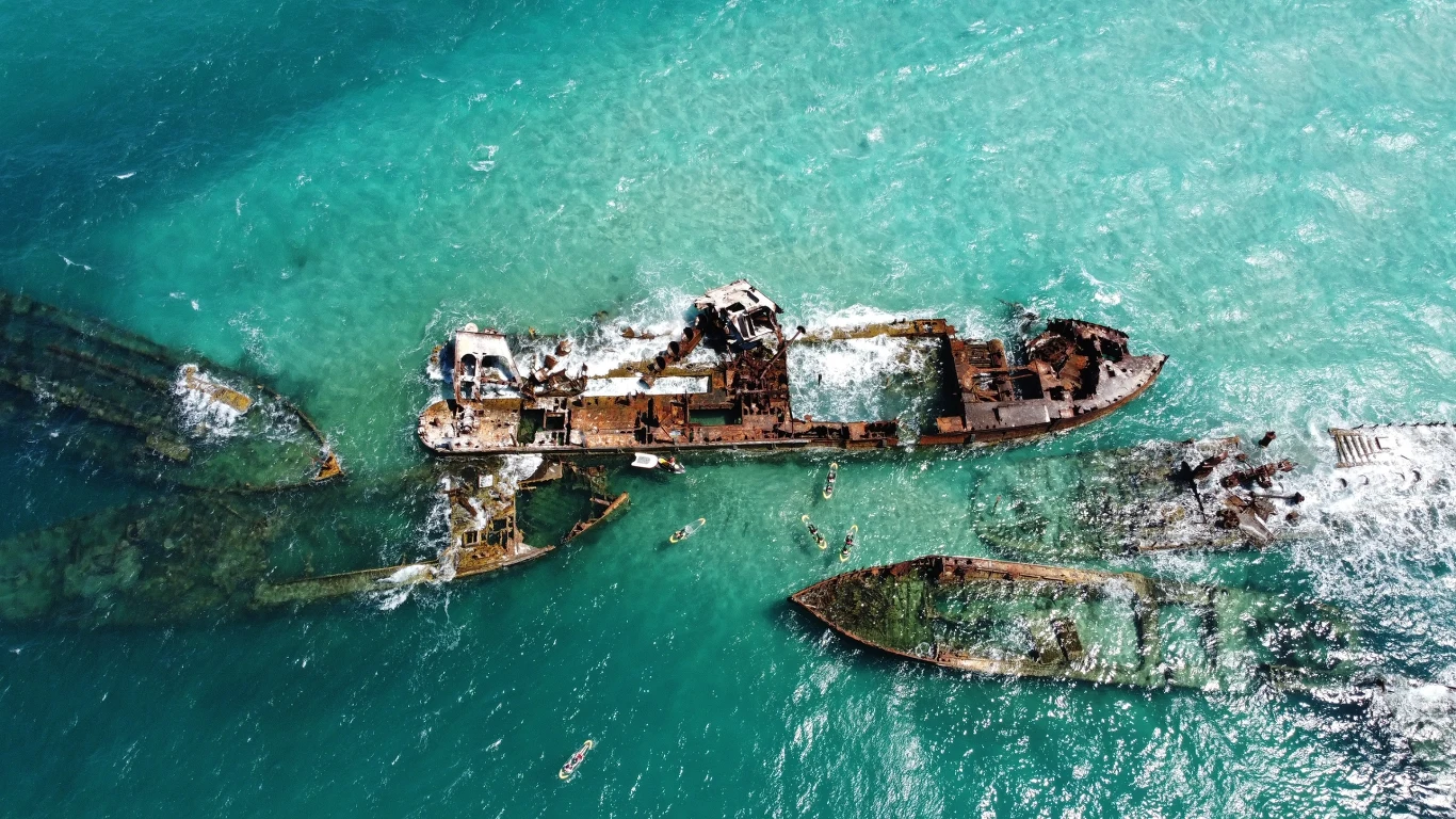 Z wraku zatopionego u wybrzeży Singapuru wydobyto ogromny ładunek. Jego analiza zmienia historię regionu. Zdjęcie poglądowe. Wraki statków kryją w sobie wiele tajemnic do dziś