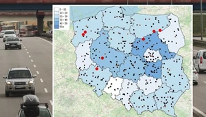 Policja uruchomiła specjalną mapę. Nikt nie chce się na niej znaleźć