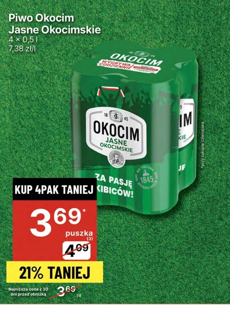 Оkocim Piwo jasne okocimskie 500 ml