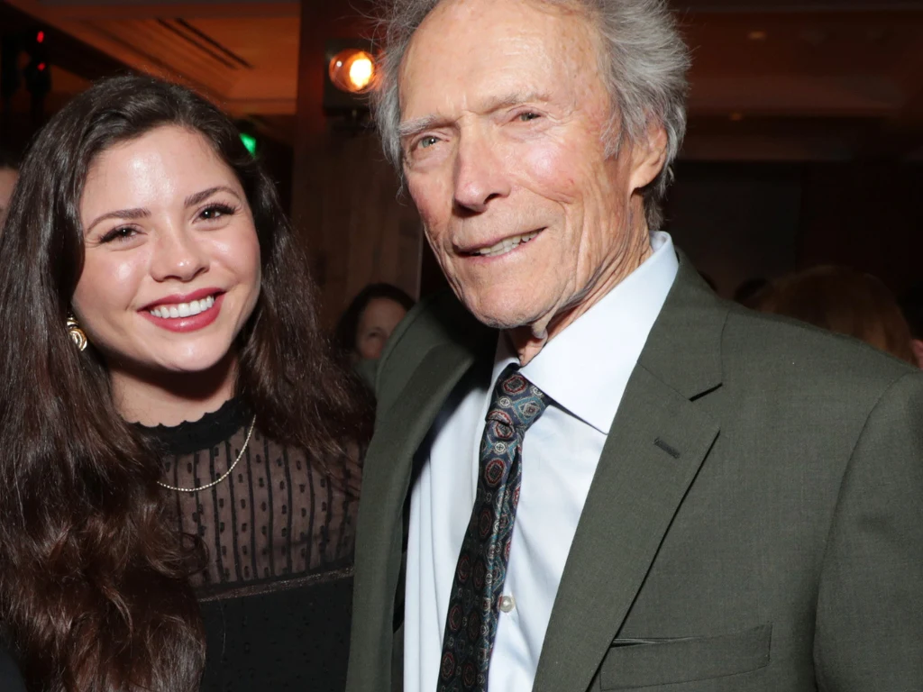Clint Eastwood z najmłodszą córką
