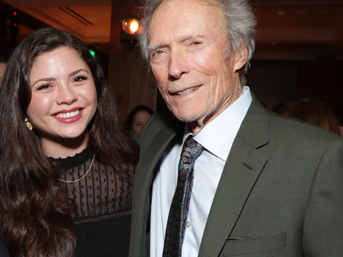 Clint Eastwood z najmłodszą córką