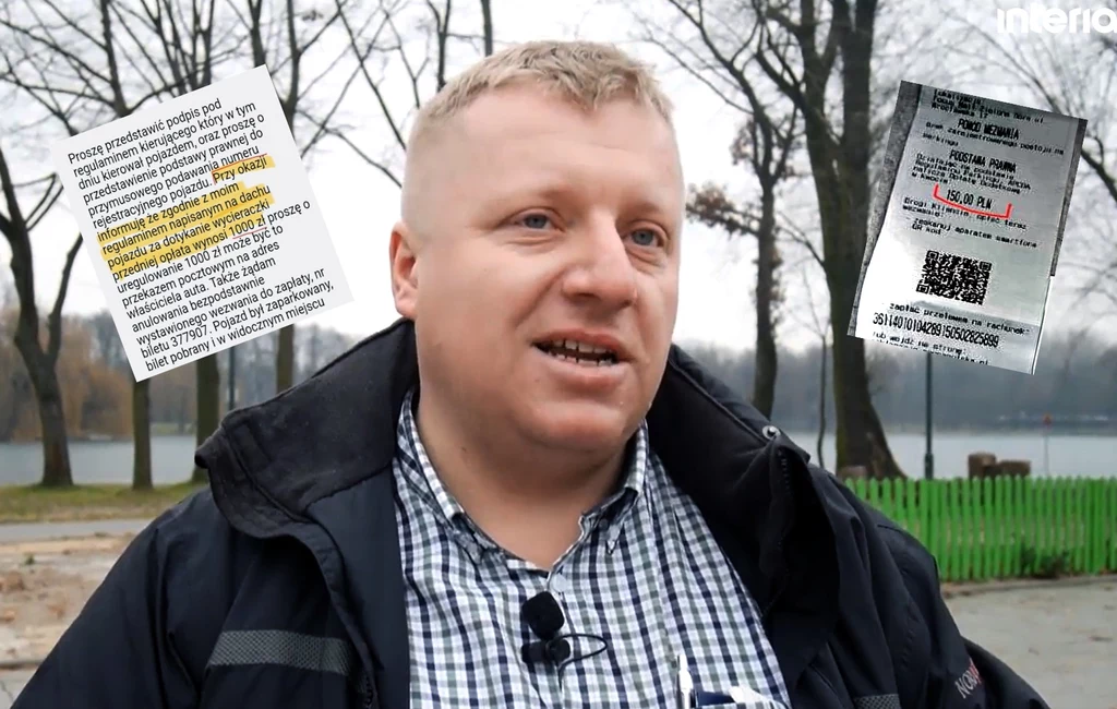 Emil Rau - znany też jako "pogromca fotoradarów i mandatów" znalazł sposób na kary za parkowanie pod supermarketem