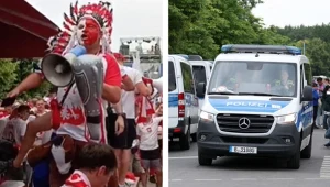 Kibic reprezentacji Polski / Policja