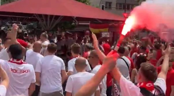 Polscy kibice w Berlinie