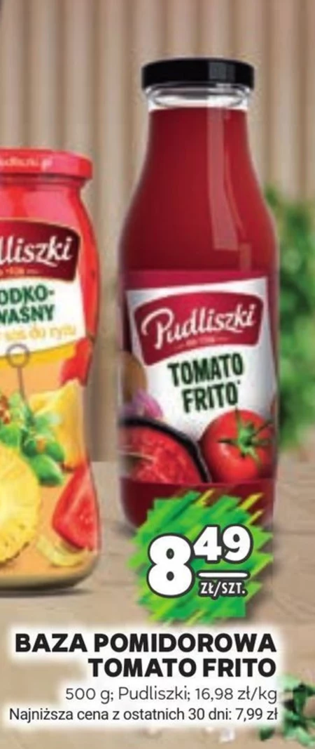 Pudliszki Tomato Frito Przecierowy sos pomidorowy 500 g