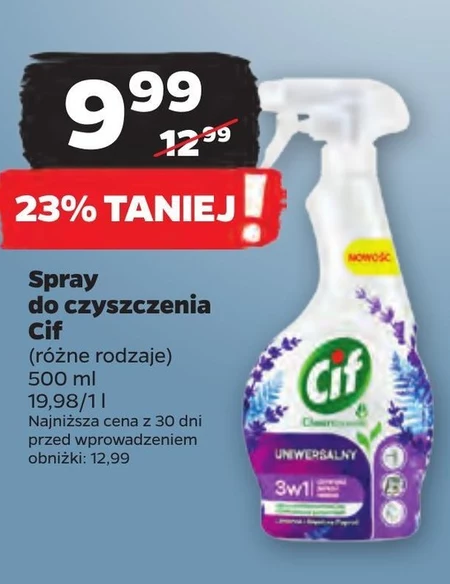 Spray do czyszczenia Cif