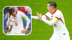 Euro 2024. Piotr Zieliński w meczu Polska - Austria