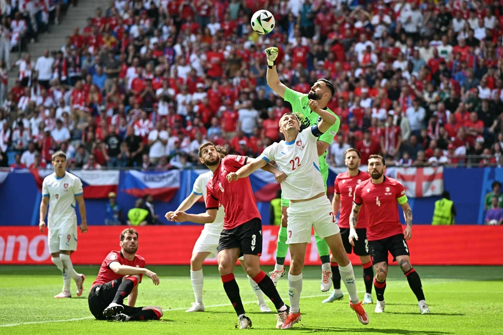 Gruzja walczy z Czechami na Euro 2024