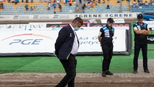 Remigiusz Substyk przed spotkaniem w Grudziądzu.