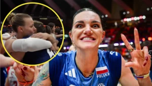 Malwina Smarzek i Aleksandra Szczygłowska (w kółku) świętowały medal Ligi Narodów