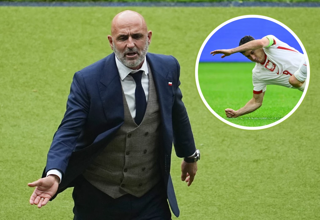 Reprezentacja Polski. Selekcjoner Michał Probierz oraz Robert Lewandowski podczas Euro 2024 Reprezentacja Polski. Selekcjoner Michał Probierz oraz Robert Lewandowski podczas Euro 2024