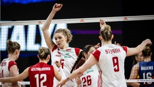 Agnieszka Korneluk i polskie siatkarki