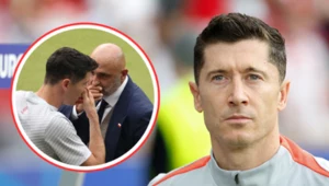 Reprezentacja Polski. Michał Probierz oraz Robert Lewandowski podczas Euro 2024