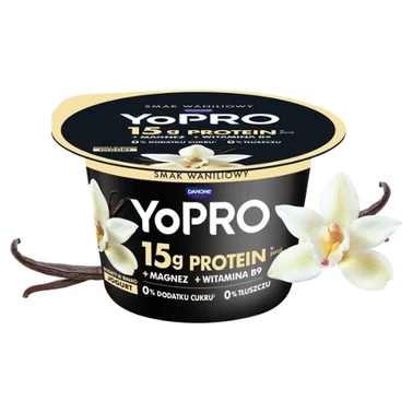 Danone YoPro Jogurt smak waniliowy 160 g - 0