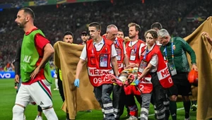 Barnabas Varga podczas meczu ze Szkocją na Euro 2024 doznał bardzo poważnej kontuzji