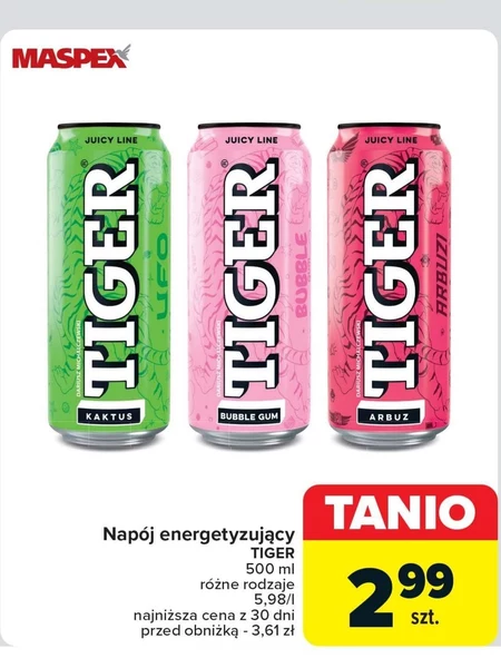 Napój energetyczny Tiger