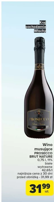 Wino musujące Prosecco