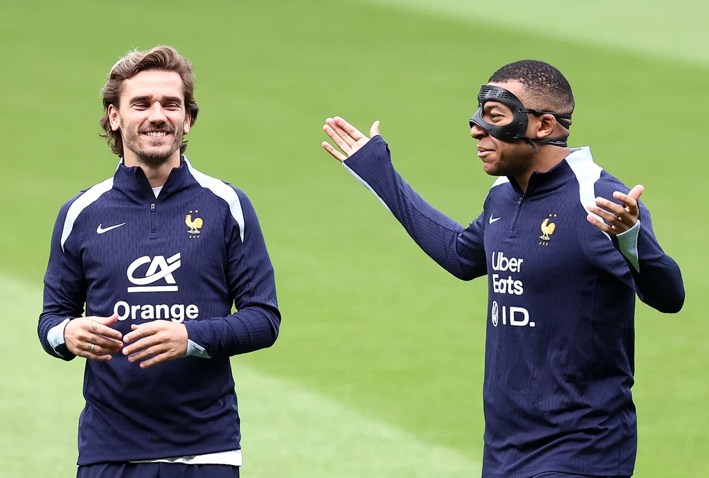 Antoine Griezmann i Kylian Mbappe Antoine Griezmann i Kylian Mbappe