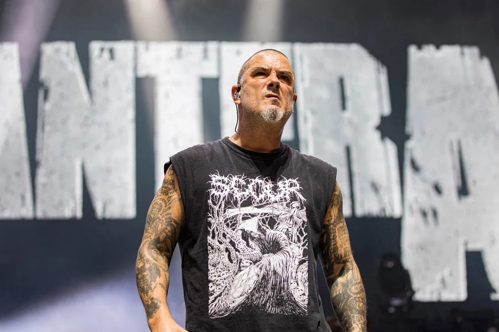 Phil Anselmo (Pantera) w akcji