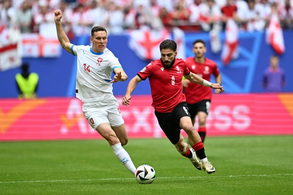 Czechy w meczu z Gruzją na Euro 2024 Czechy w meczu z Gruzją na Euro 2024