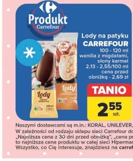 Морозиво Carrefour