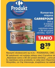 Konserwa mięsna Carrefour