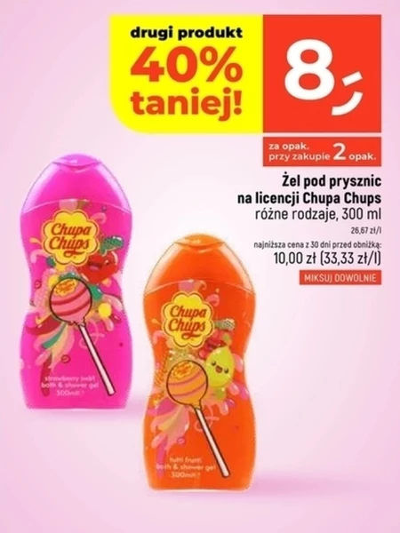 Żel pod prysznic Chupa Chups