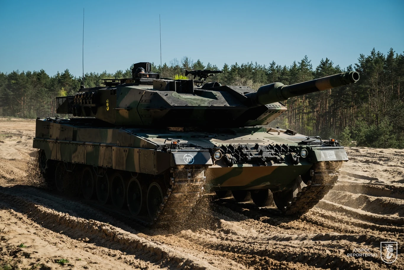 Niemiecki czołg Leopard