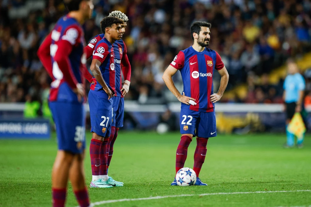 Ilkay Gundogan, Lamine Yamal oraz Ronald Araujo Ilkay Gundogan, Lamine Yamal oraz Ronald Araujo