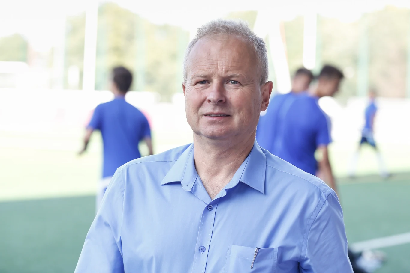 Piotr Rzepka w roli trenera Bałtyku Gdynia