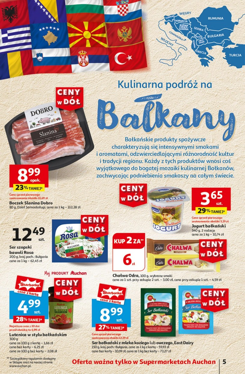 Gazetka: Smak Bałkanów w Auchan Supermarket  - strona 7