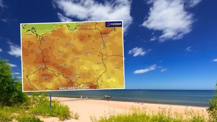 Wyż z centrum nad Bałtykiem przyniesie do Polski słoneczną i spokojną pogodę. Przeważnie będzie ciepło i pogodnie