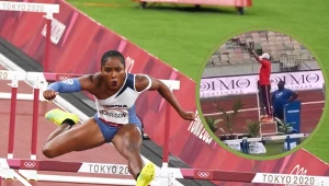 Ebony Morrison, a w ramce starter w mistrzostwach Afryki