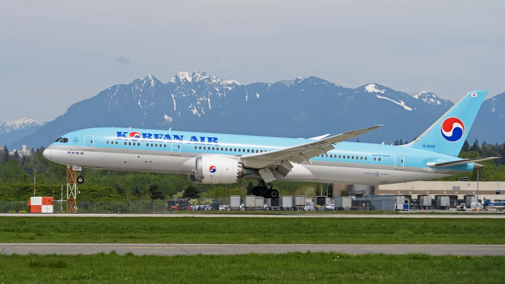 Korean Air ma pozwolenie na loty z Polski.