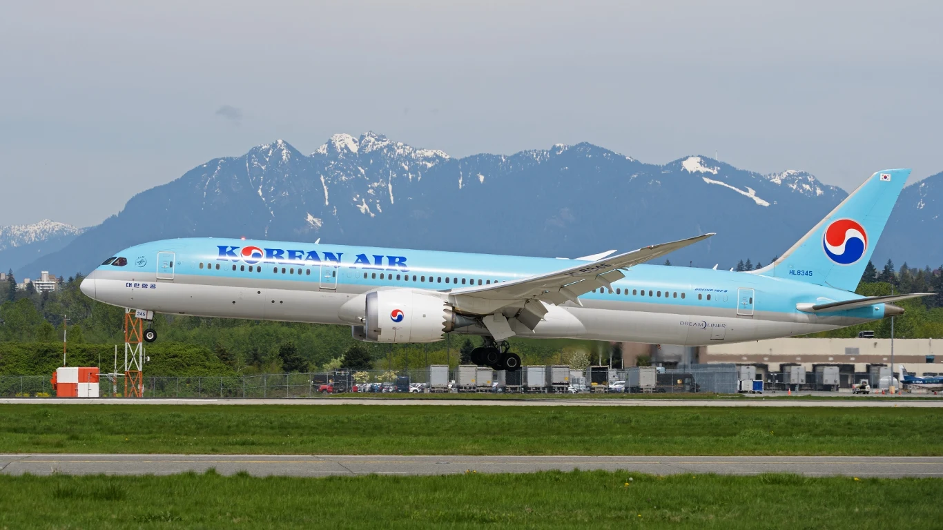 Korean Air ma pozwolenie na loty z Polski. Korean Air ma pozwolenie na loty z Polski.